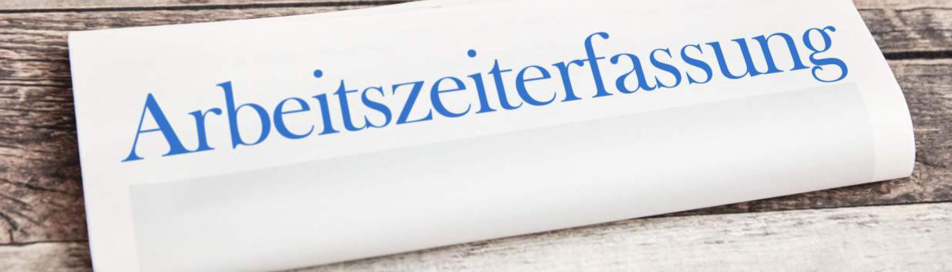 Arbeitszeiterfassung